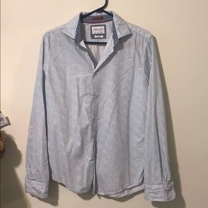 Printed LS button up